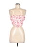 Princess Polly Floral Pink Sleeveless Blouse Size 6 - photo 1
