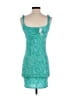 Forever 21 Teal Cocktail Dress Size M - photo 2
