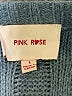 Pink Rose Blue Pullover Sweater Size L - photo 7
