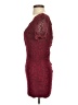 TOBI 100% Polyester Burgundy Cocktail Dress Size S - photo 5