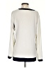 Ann Taylor 100% Polyester Ivory Long Sleeve Blouse Size 2 - photo 2