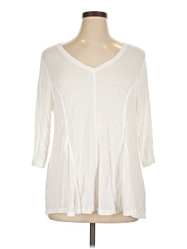 Soft Surroundings 3/4 Sleeve Top