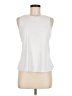 Unbranded White Sleeveless T-Shirt Size M - photo 1