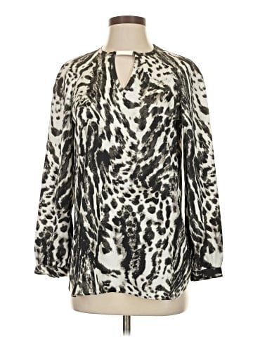 Black Label by Chico's Long Sleeve Blouse (view 1)