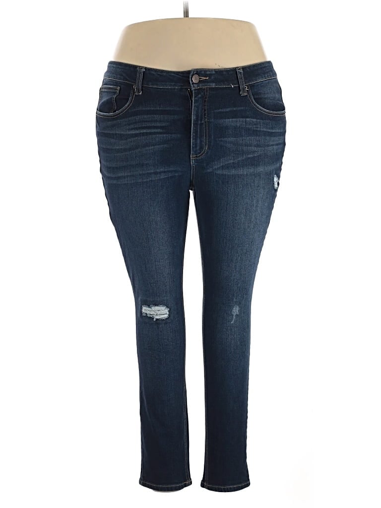 Pre-owned Time And Tru Jeans In Blue