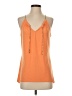 Calvin Klein Orange Sleeveless Blouse Size S - photo 1