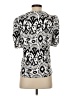 Chico's Ivory Short Sleeve Top Size Sm (0) - photo 2
