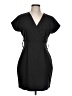 Ark & Co. Solid Black Cocktail Dress Size L - photo 1