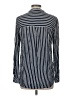 Zara TRF Stripes Blue Long Sleeve Blouse Size M - photo 2