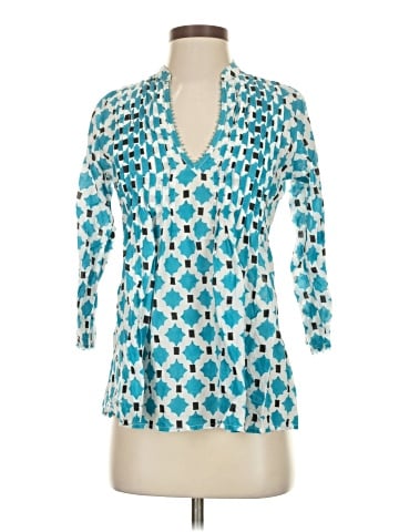Roberta Roller Rabbit 3/4 Sleeve Blouse (view 1)