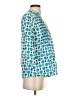 Roberta Roller Rabbit 100% Cotton Teal 3/4 Sleeve Blouse Size XS - photo 4