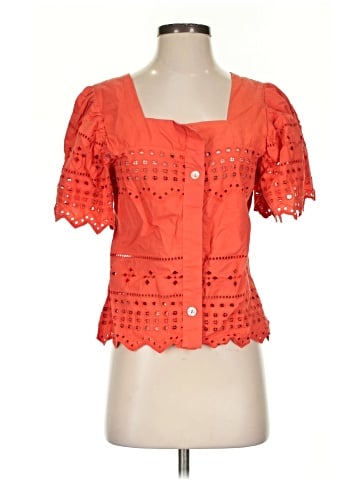 Nicole Miller Artelier Short Sleeve Blouse (view 1)