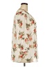 Sara Michelle 100% Polyester Floral Ivory 3/4 Sleeve Blouse Size 2X - photo 4