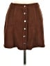 Primark Solid Brown Casual Skirt Size 6 - photo 1