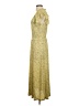 MNG 100% Polyester Paisley Yellow Casual Dress Size 4 - photo 5