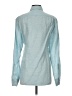 J.Crew Chevron-herringbone Teal Long Sleeve Button-Down Shirt Size S - photo 2