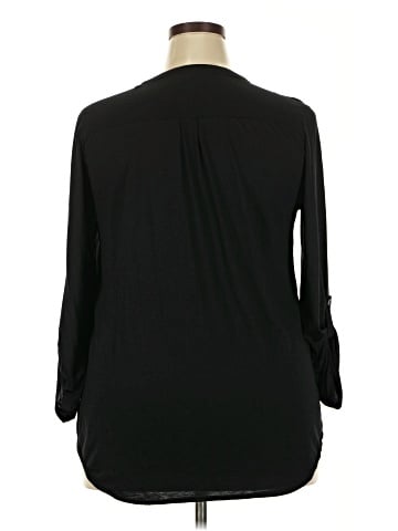 Faded Glory 3/4 Sleeve Blouse (view 2)