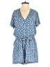 Rails 100% Rayon Hearts Blue Romper Size S - photo 1