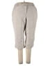 Karen Scott Solid Gray Khakis Size 20W - photo 1
