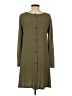 Alya Solid Green Casual Dress Size S - photo 2