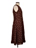 Ann Taylor 100% Polyester Polka Dots Brown Cocktail Dress Size 0 - photo 4