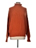 Unbranded Solid Orange Turtleneck Sweater Size L - photo 1