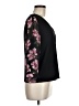 CeCe Black 3/4 Sleeve Blouse Size M - photo 4