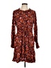 Saint + Sofia Print Brown Casual Dress Size 12 - photo 1