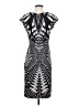 Roberto Cavalli Graphic Silver Black Cocktail Dress Size S (estimated) - photo 2