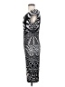 Roberto Cavalli Graphic Silver Black Cocktail Dress Size S (estimated) - photo 5