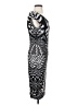 Roberto Cavalli Graphic Silver Black Cocktail Dress Size S (estimated) - photo 4
