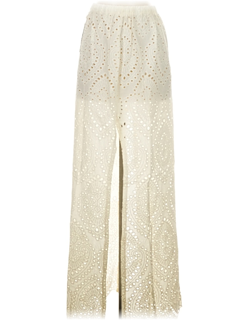 Pre-owned Talula Formal Skirt In White