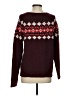 Hollister Argyle Burgundy Pullover Sweater Size S - photo 2