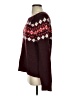 Hollister Argyle Burgundy Pullover Sweater Size S - photo 5
