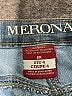 Merona Solid Blue Silver Jeans Size 8R - photo 7