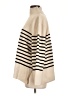 H&M Stripes Ivory Turtleneck Sweater Size L - photo 5