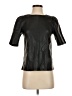 Ann Taylor 100% Polyester Black Short Sleeve Blouse Size XXS - photo 1