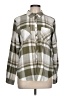 IRO Plaid Green Long Sleeve Button-Down Shirt Size Lg (3) - photo 1