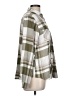 IRO Plaid Green Long Sleeve Button-Down Shirt Size Lg (3) - photo 4