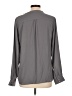Violet & Claire 100% Polyester Gray Long Sleeve Blouse Size L - photo 2