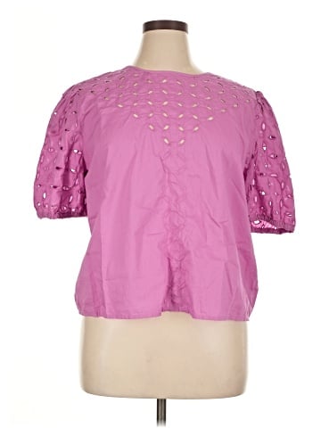 Ann Taylor LOFT Short Sleeve Blouse (view 1)