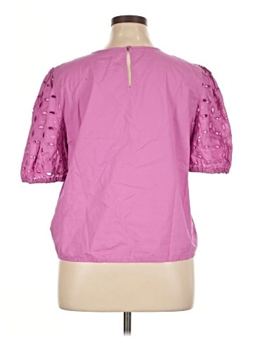 Ann Taylor LOFT Short Sleeve Blouse (view 2)