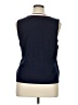 Joseph A. Blue Sleeveless Top Size XL - photo 2