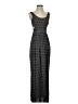 Assorted Brands 100% Rayon Houndstooth Gray Casual Dress Size XS - photo 1
