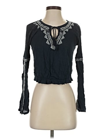 Hollister Long Sleeve Blouse (view 1)