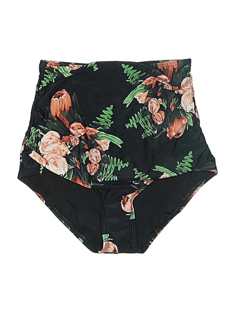 Pre-owned Cocoship Swimsuit Bottoms In Black