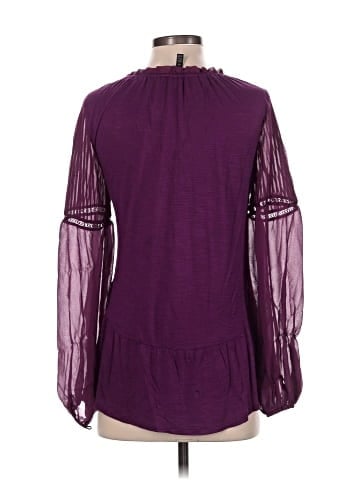 White House Black Market Long Sleeve Blouse (view 2)