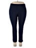 JM Collection Solid Blue Active Pants Size 22 (petite) - photo 1