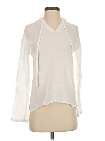 Blanc du Nil Long Sleeve Top (view 1)