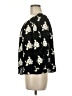 Eri + Ali 100% Rayon Black 3/4 Sleeve Blouse Size M - photo 5